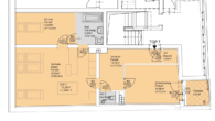 Grundriss - Dachgeschosswohnung mit Altbau Charakter und kleiner Terrasse im Zentrum