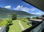 Blick vom Balkon - Seehaus zur Dauermiete – privater Steg & Garten, direkt am Ossiacher See
