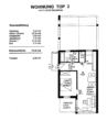 Grundriss - Reizende 2-Zimmer-Wohnung mit kleinem Garten
