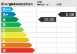 Energieskala - Büro / Praxis / Ordination in der Innenstadt; Neubau, Erstbezug